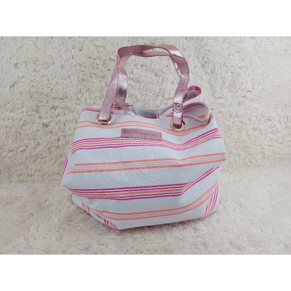 NWT Victoria's Secret Tote Bag SUPERMODEL ESSENTIALS Canvass NWT